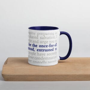 Order of Thaddeus Mission Mug | Dark Blue English